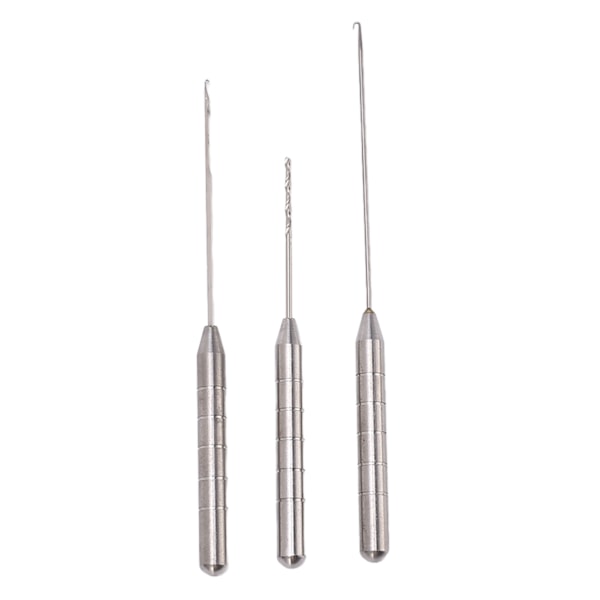 Fiskespö-nålset 3 i 1 Combo-set Aluminiumlegering Karpfisk Borr Tackle Riggning Verktygsset