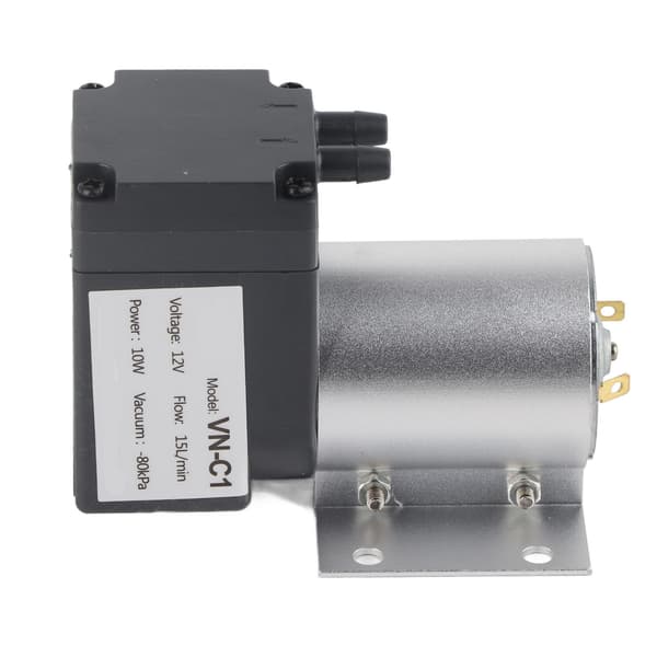 Vakuum sugpump undertryck med stativ -80kpa 10W DC24V/DC12V
