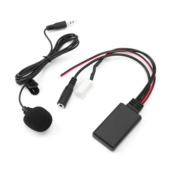 Bluetooth 5.0 AUX-kaapeliadapter mikrofonilla handsfree-vaihto Suzuki Swiftille, Vitralle, Jimnylle