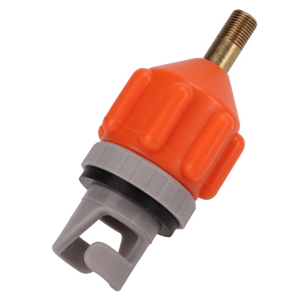 Ventiladapter Högtryckstålig Lättviktig Hållbar Bekväm Konvertering Luftpumpadapter Orange