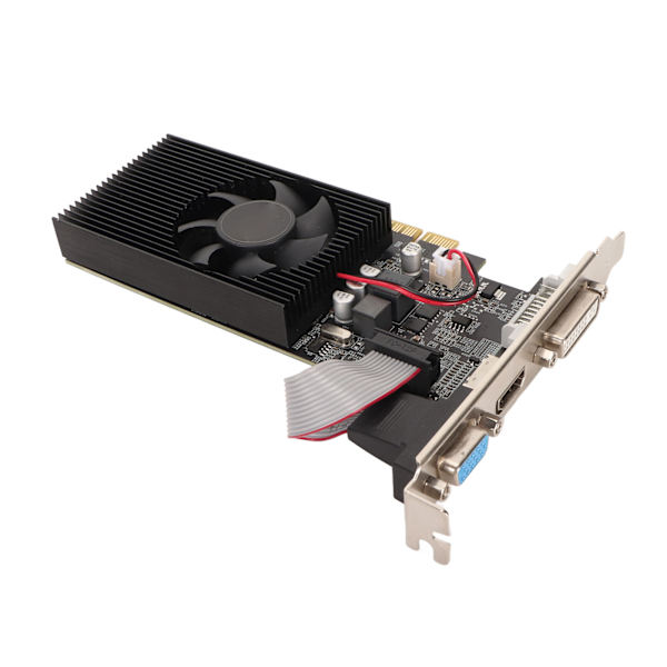 GT 730 4G DDR3B 128-biters grafikkort med støtte for kjøleventil VGA DVI HD Multimedia Interface Gaming Grafikkort