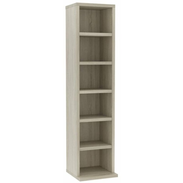 Armoire en CD Chene sonoma 21x20x88 cm Agglomere