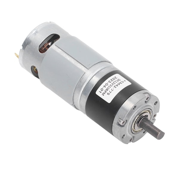 DC planetgear motor Kobberrotor Stor drejningsmoment CW CCW DC Gearmotor DC12V 310RPM