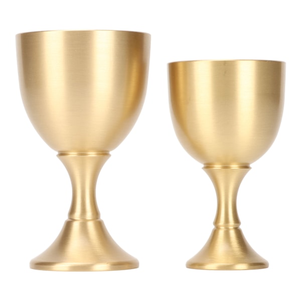 Vintage Goblet Chalice Kultainen Pieni Viinilasit Pöytäkoriste Juhliin Häihin Valmistujaisiin Vuosipäivään Jouluun