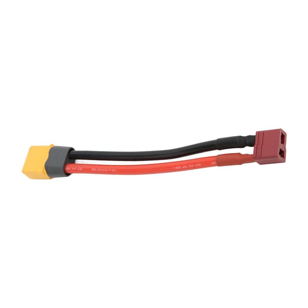XT60H Hann til T-plugg Hun Adapterkabel 12awg for RC-modeller Batterier