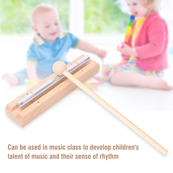 One Tone Percussion Instrument Kid Trio Percussion Chime Instrument Pedagogisk musikleksak