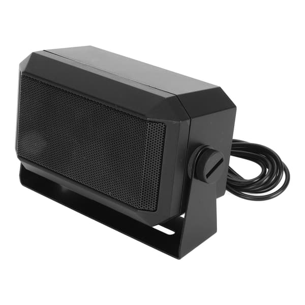 Bilradio Extern Högtalare Professionell Rektangulär 3.5mm Plugg 5W CB Extern Högtalare för Hamradio Mobil Transceiver