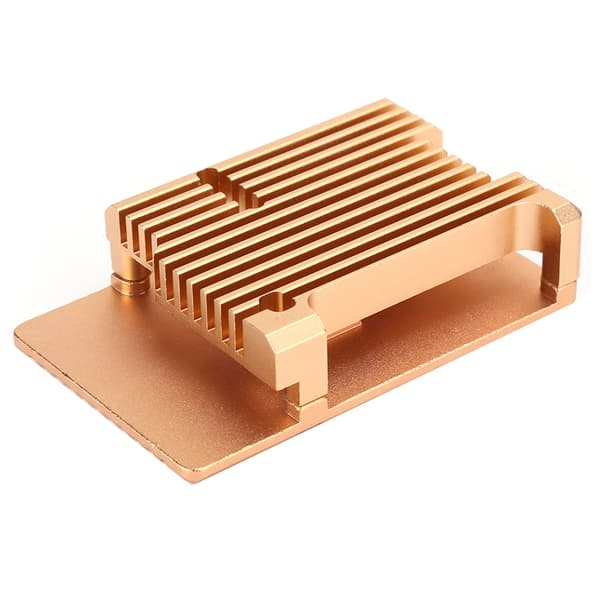 Skyddslåda Kompatibel med Raspberry Pi3 Model 2b / 3b Värmeavledningsfodral i aluminiumlegering
