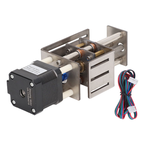 CNC Z-axlar Glidbordsset 100 mm slaglängd DIY Sliver Stabil liten transmissionsmodul Linjärstegsställdon 12V