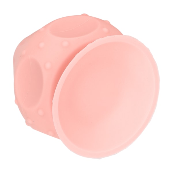 Silikon Myofascial Release Ball Triggerpunkt Massasje Ball Monterbar Sugkopp Vegg Massager for Rygg Midje Nakke Rosa