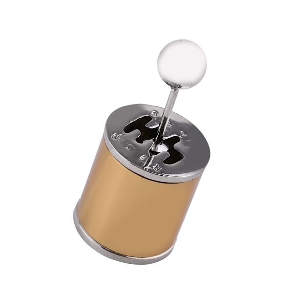 Gear Shifter Model Nøglering Autodelformede Legering Nøgleringe (Guld)