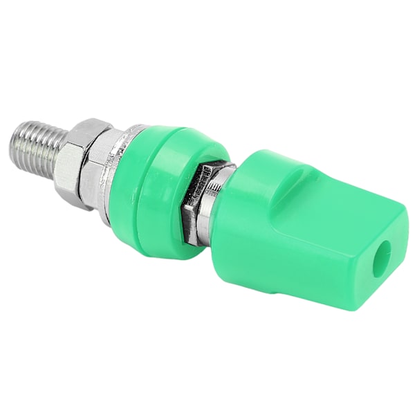 Plint Multipurpose 4 mm Mässing Platt Kåpa M8 100A Högström terminalblock med JackGreen