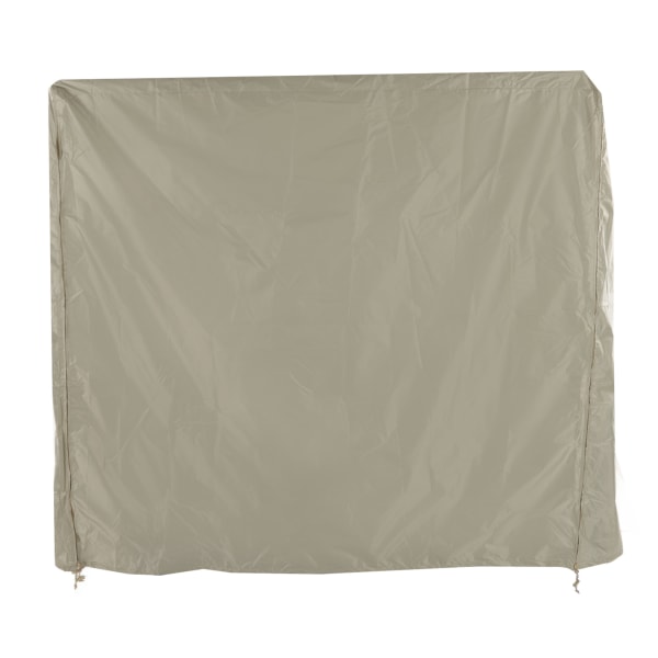 Bordtennisbord Støvbeskyttelse 190 Sølvbelagt Polyester Taft Havegård Have Vandtæt Bord Flise Betræk med Lynlås Beige 155x75x144cm