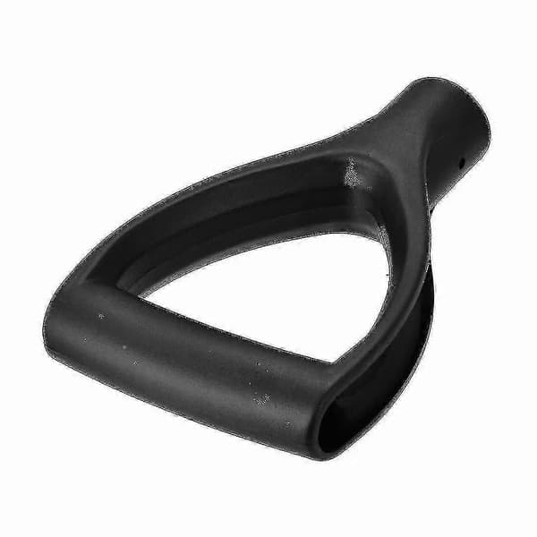 Plastskovl med D-håndtag, sort polypropylen, 18,5 cm, 1 sæt kompatibel med skovlgaffel
