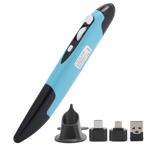 Muspenna Optisk USB Trådlös Bärbara Datorer Stationära Datorer Smart TV Universal PR‑03 2.4GHz
