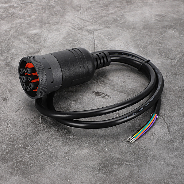 J1939-9Pin diagnostiikkakaapelisovitinliitin Cummins Universal Truck Accessory -kuorma-autoihin