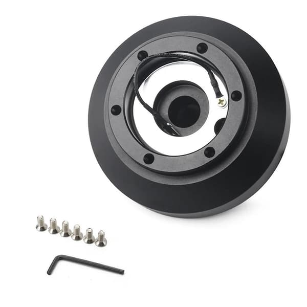 -E30H Aluminium racer-rat, kort navsæt, adapter, boss-sæt til E30 3-/5-SERIE 318 325 528 Black