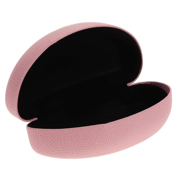 Hard Case Compatible with Extra Large Glasses with Easy Clean Surface Pink Pink 16.00X8.00X7.00CM