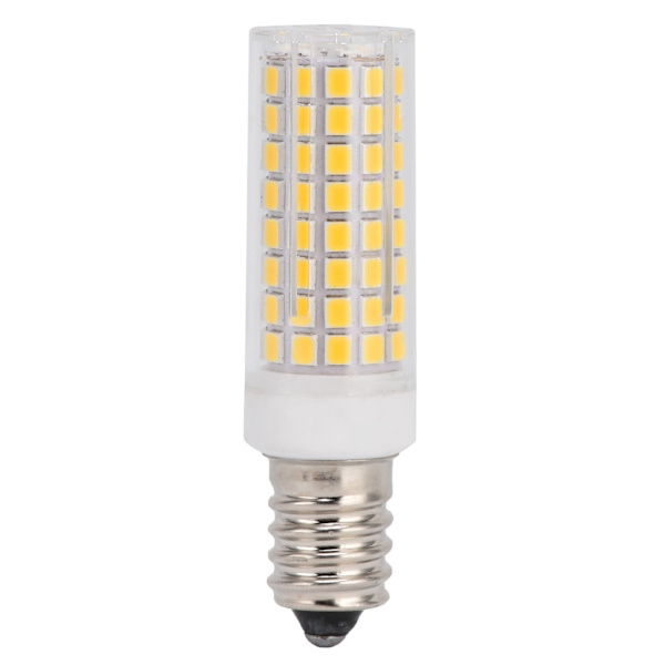 E14 Maispære 1000LM 102LED Dimbar Glødepære Ingen Flimmer for Lysekrone Bordlampe 110V 10W Varmt Hvit