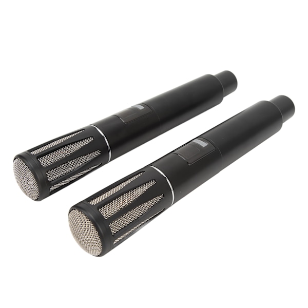 Professionel Trådløs Mikrofon Sort UHF Dynamisk Håndholdt Mikrofon til Performance Hjem