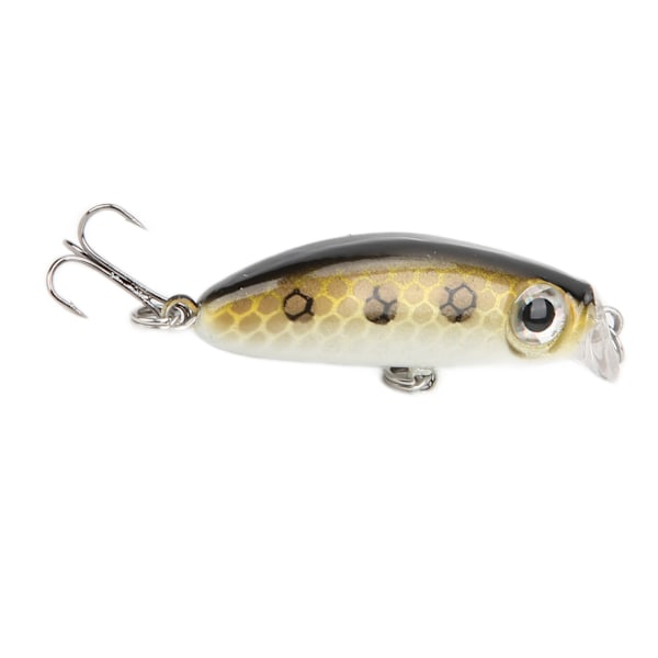 Mini-uistin Mini Crankbait Uistin kovaksi houkuttimeksi ahvenelle, taimenelle, hauelle ja kuhalle 6#