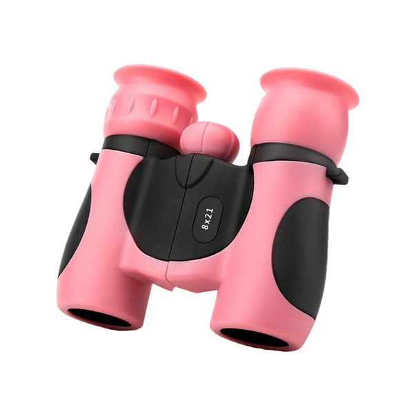 Compact 8x21 HD Binoculars Pink Pink 253