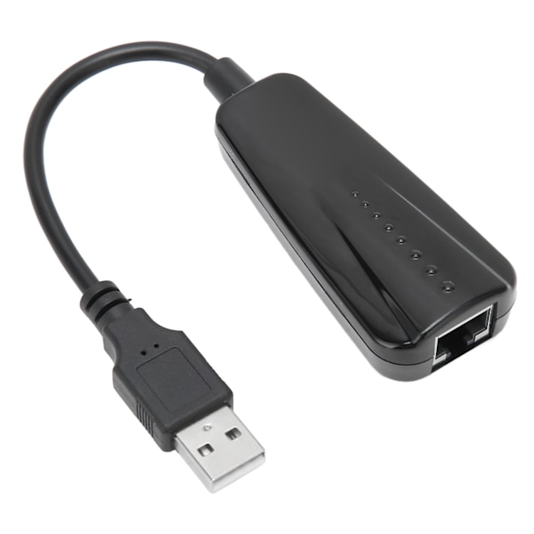 USB til Ethernet-adapter USB 2.0 til 10/100 Mbps Plug-in LAN-netværksadapter kompatibel med Windows til Linux til OS X