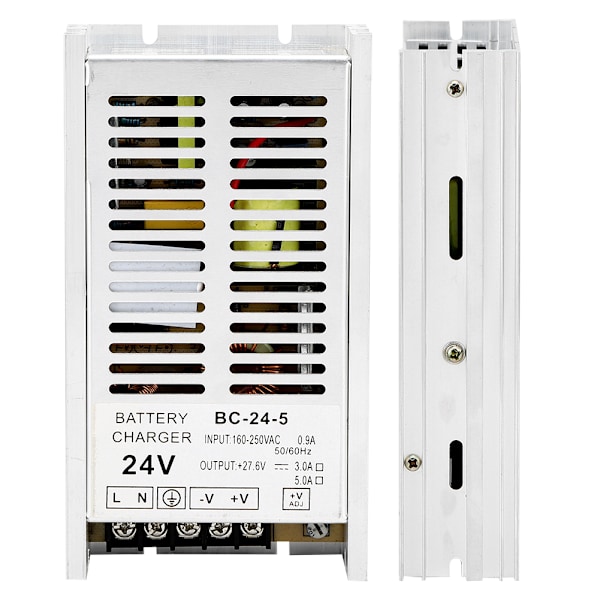 Generator batterilader Intelligent strømforsyning BC‑24‑5 160‑250V flytende lader 24V