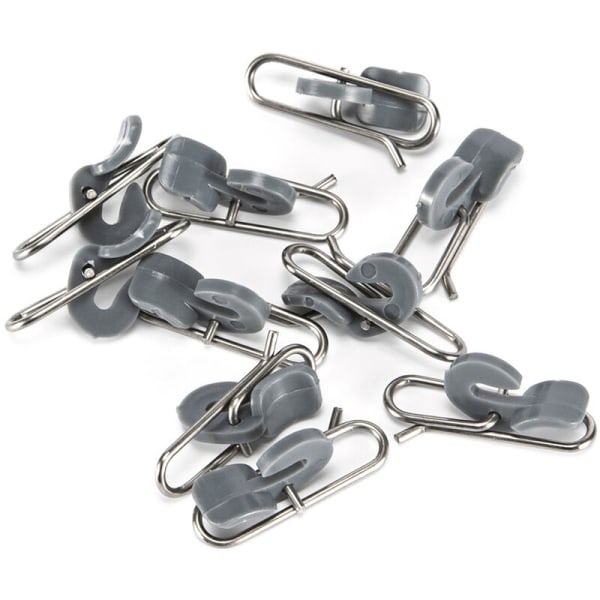 10st/20st Impact Hook Release Clips Bets Clips Fisketillbehör, modell: 20st