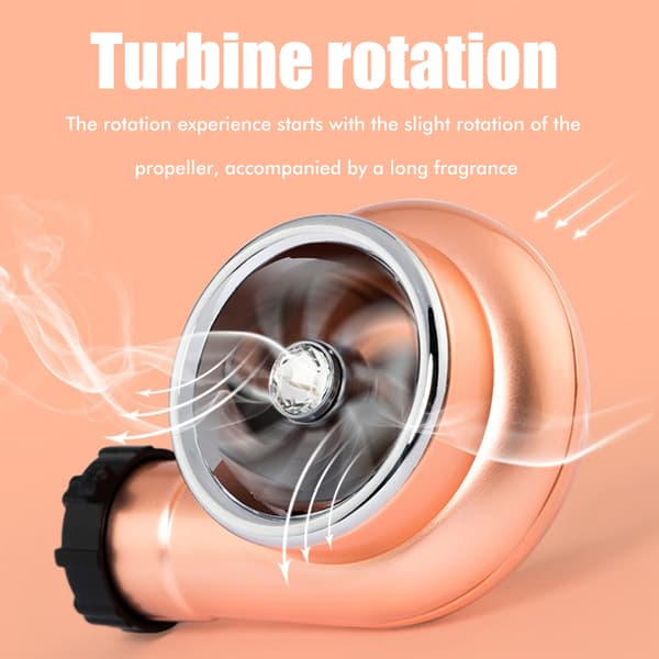 【NX】Turbo billuftfrisker bilventilklips aromaterapi duftspreder billuftfrisker