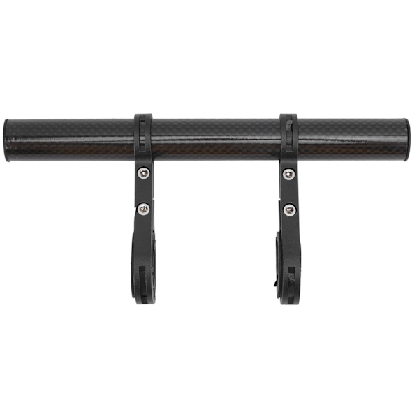 20CM Carbonrørs Cykelstyre Forlængerbeslag Montering Cykel Forlygte Montering Stang Stativ Sort 20CM