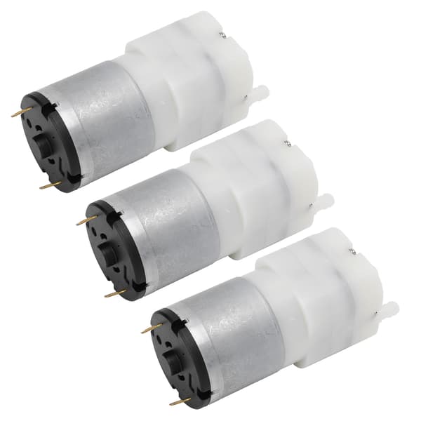 3 stk mikrovannpumpe mini nedsenkbar motor akvarium lufttilbehør DC6V VN3202PM