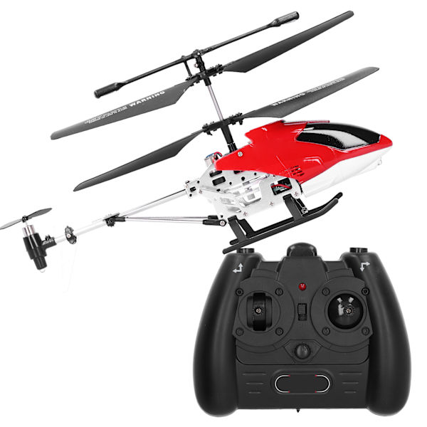 2,4G 3-kanals fjärrkontroll Helikopter Höjdhåll Miniflygplan Barn Flyger ToyRöd