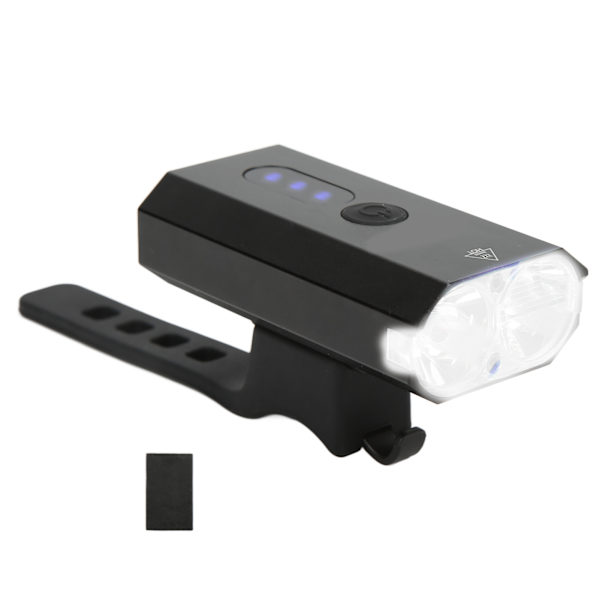 G‑60 Pyörävalo 1500mAh USB-ladattava pyörälampun etuvalo Kirkas LED-valo pyöräilyyn yöllä