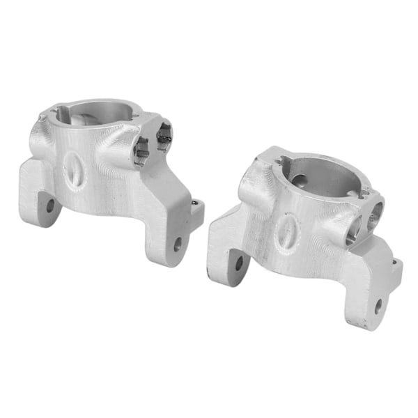 1 Pari Alumiiniseos Etu C-Istuin CNC C-Hub Axial RBX10 Ryft 1/10 RC-Mönkijäautolle Osia Hopea