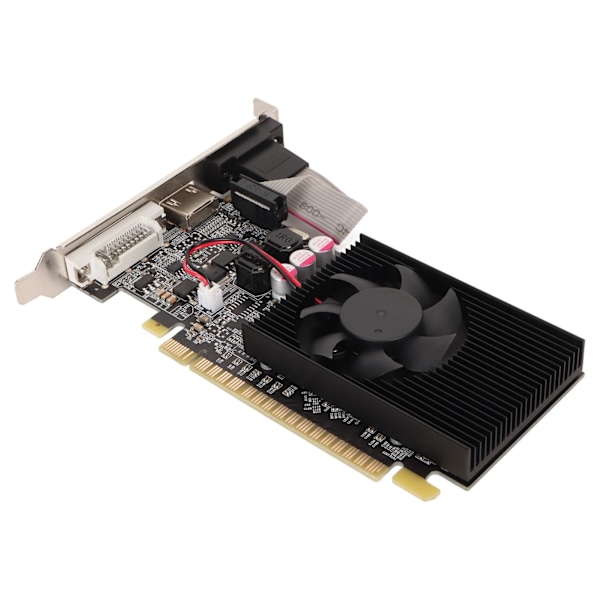 GT210 1G DDR3 64-bitts grafikkort støtter DVI VGA HD Multimedia Interface for DirectX10.1 Spill Grafikkort