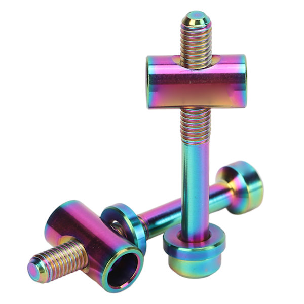 2 ST SKRUER M5 X 40 mm Cykel Saddelpind Skrue Saddelpind Fastgørelse Skrue Cykel DIY Reservedele Blændende