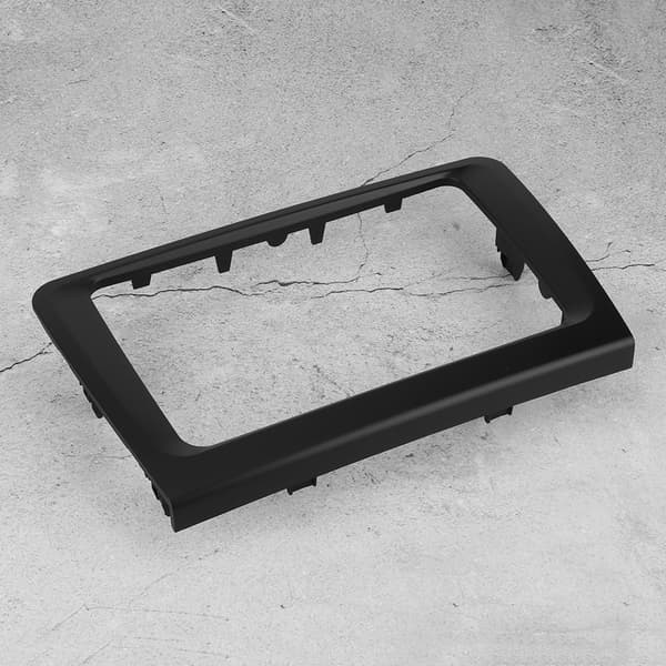 2 Din Radio Stereo Fascia Dash Panel Ram DVD Navigering Trim Passar för Rapid 2009-2013