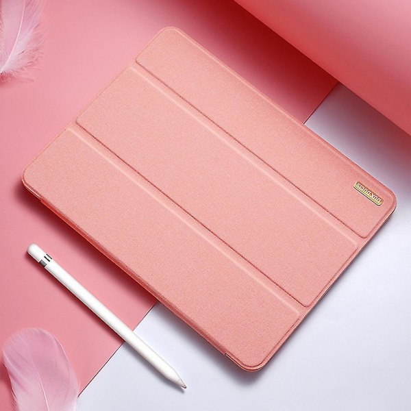Case , joka on yhteensopiva Ipad Pro 11:n (2020/2021) kanssa, kovakantinen Flip Cloth Texture Flip case pink