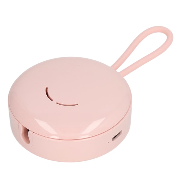 Minitandborste UV-rengöringsväska Intelligent USB-laddning Hängande tandborste UV-rengöringsbox för Trvel Pink