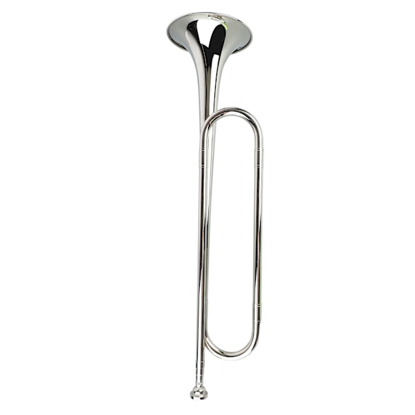 B Flat Bugle Messing Retro Standard Trompet Musikinstrument for skoleband kavalerikorps