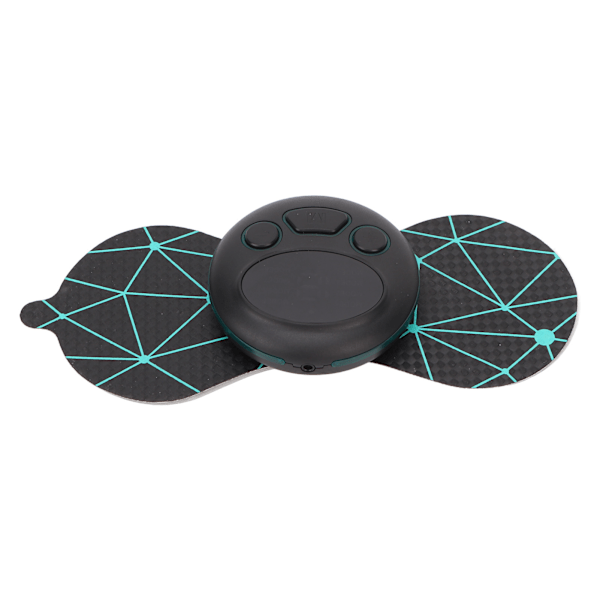 Trådlös cervikal massagerset Fjärrkontroll Mini Bärbar USB Elektrisk Massager Patch Kit