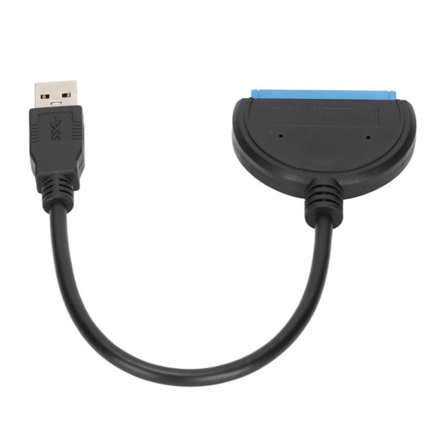 SATA-kabel SATA till USB 3.0 höghastighetsöverföring 25 cm hårddiskläsare för 2,5 tums hårddiskdataöverföring
