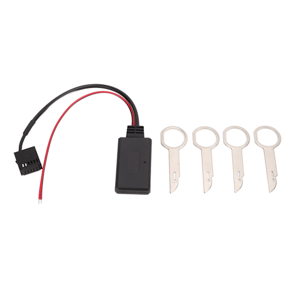 12-polet Bluetooth AUX Trådløs Modul Adapter med Radiofjernelsesværktøj Udskiftning til Ford Mondeo Focus C Max 6000CD