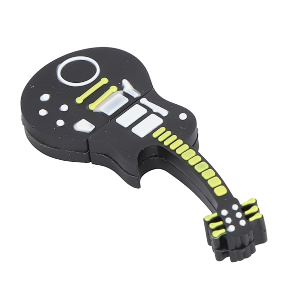 USB-minne Söt Tecknad Svart Violin Cool Tumme Bärbar Lagring Minnessticka 16GB