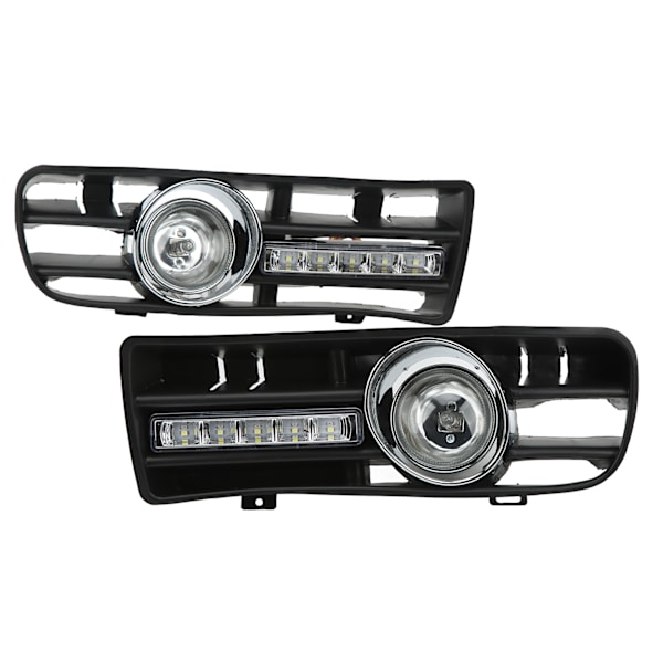 2kpl H3 sumuvalosäleikkö LED DRL-lampulla 1997-2006 TDI MK4:lle