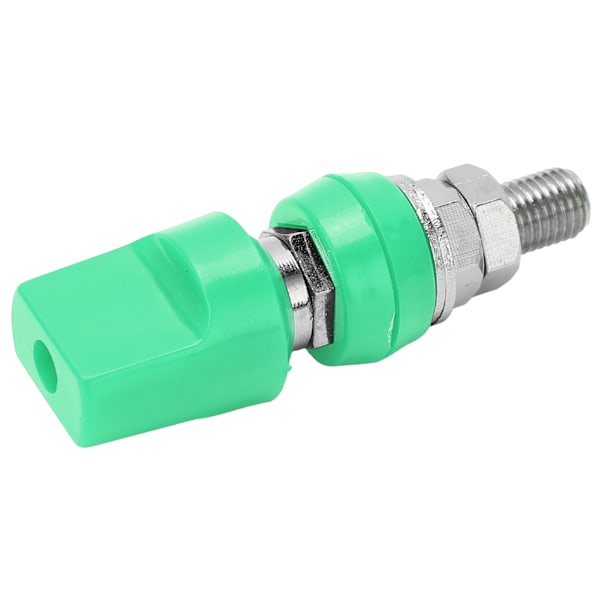Plint Multipurpose 4 mm Mässing Platt Kåpa M8 100A Högström terminalblock med JackGreen