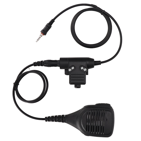 Högtalare Skuldermikrofon 7,1 mm axelmikrofon med U94 PTT för Yaesu Vertex VX‑6R VX‑7R