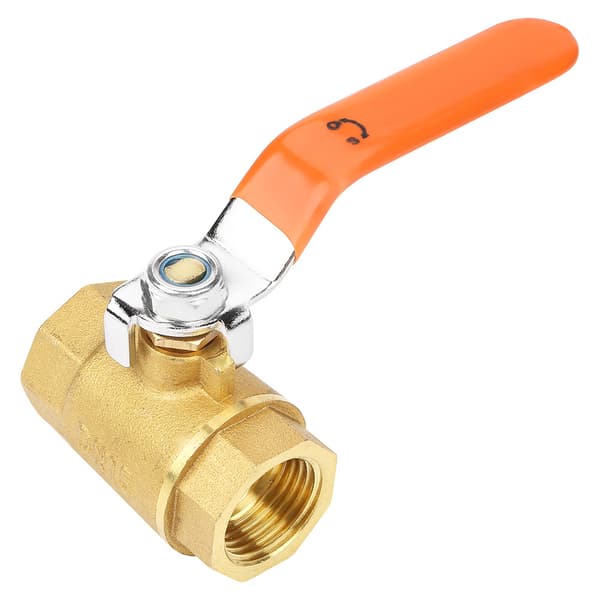 1 stk DN15 1/2\" BSP Messing Kugleventil 1,6 MPa Kompatibel med vandoliegas