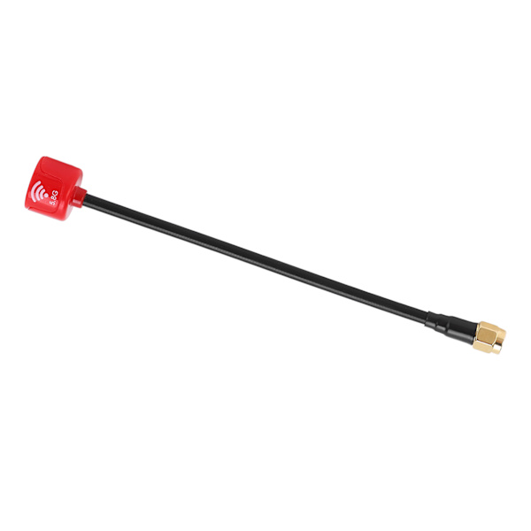 5.8GHz FPV Drone Antenne 155mm 2.5 Dbi Antenne med Indre Hul RPSMA til RC FPV Maskine (Rød)